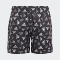 adidas Logo Print CLX Swim Shorts