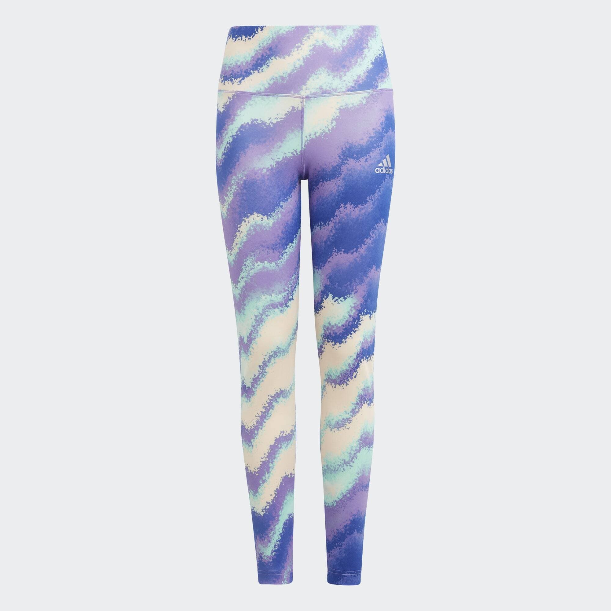 adidas Dance AEROREADY High-Waisted Printed Training Tigh (9000133930_66224)