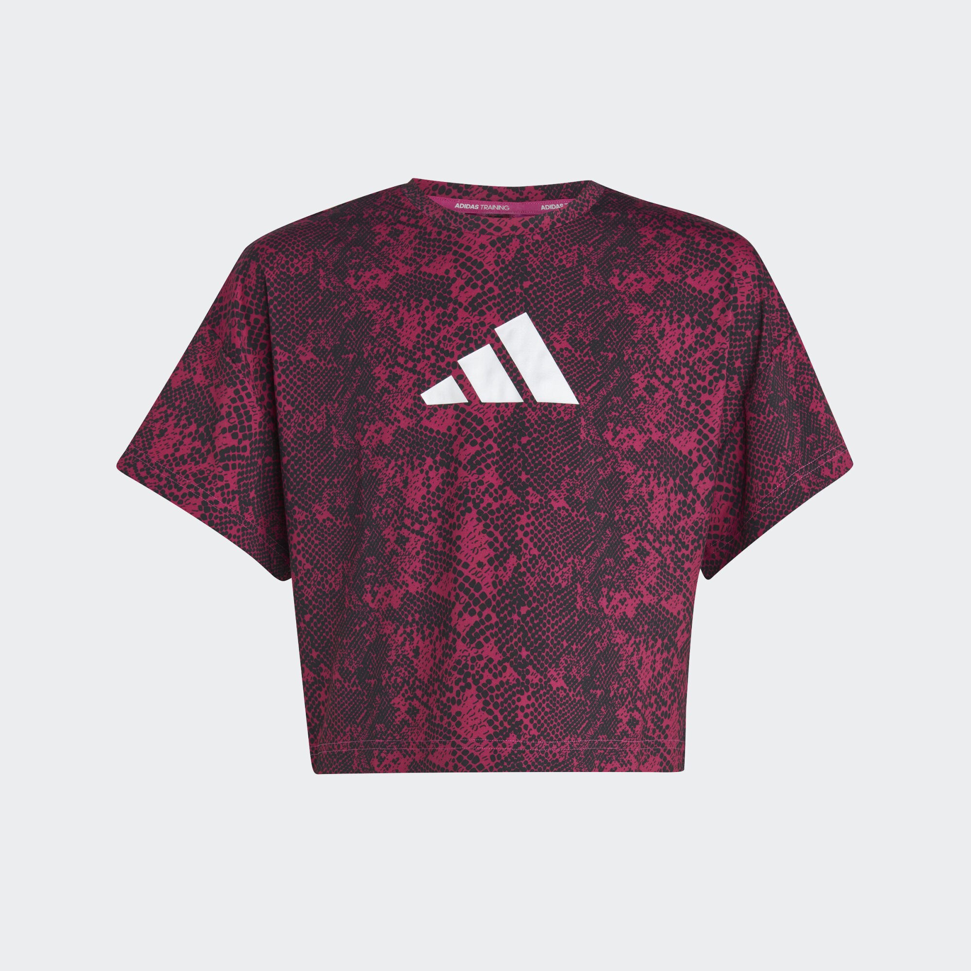 adidas Training AEROREADY Animal-Print Tee (9000134025_66259)
