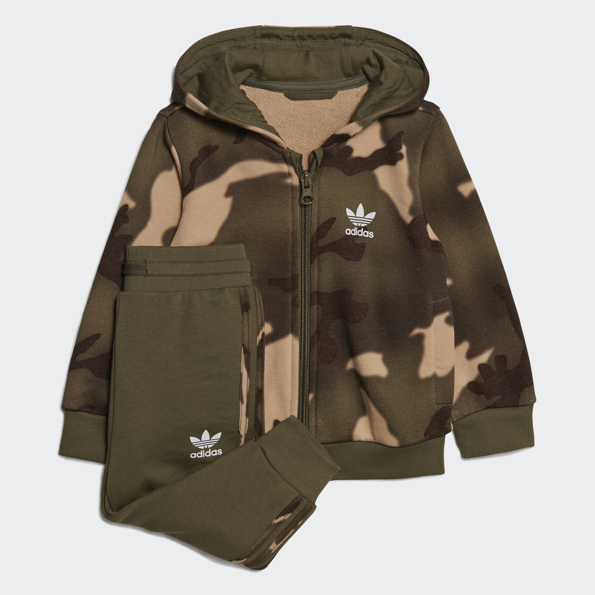 adidas Originals Full-Zip Camo Hoodie Set (9000134088_66261)