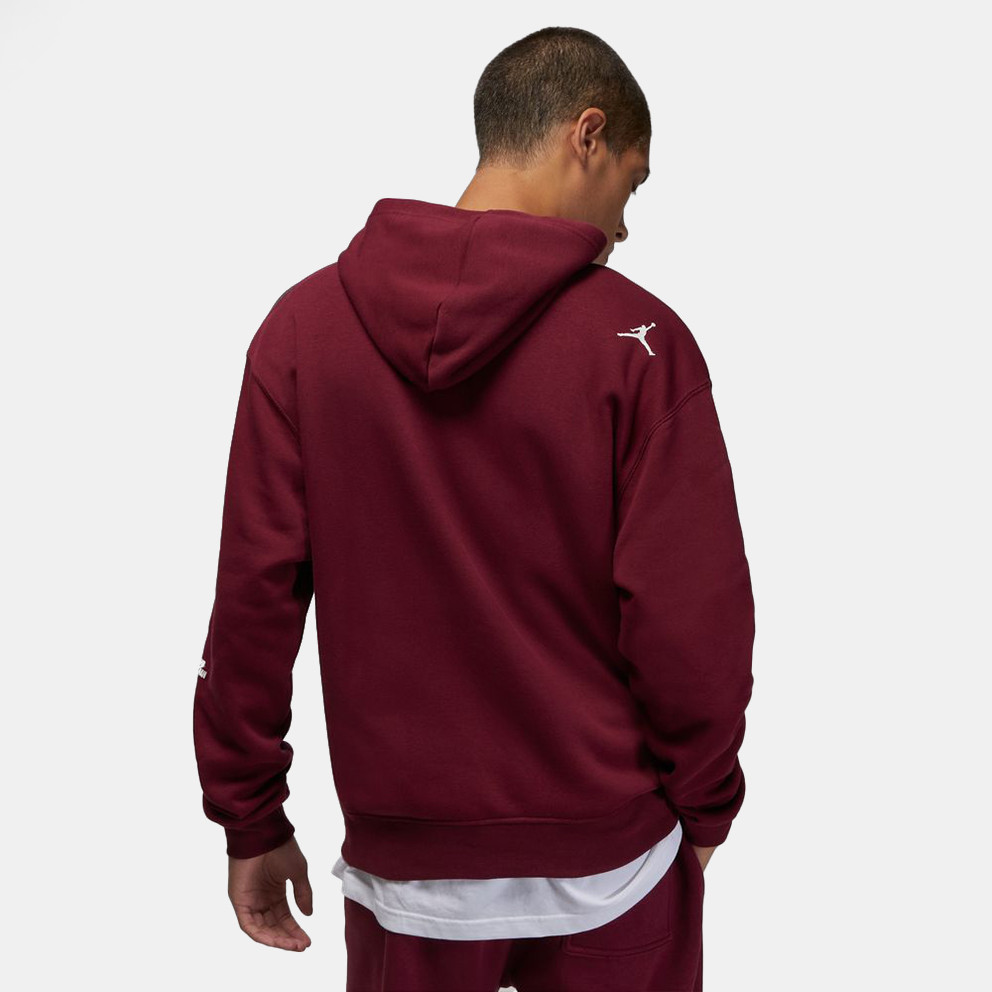 burgundy jordan hoodie