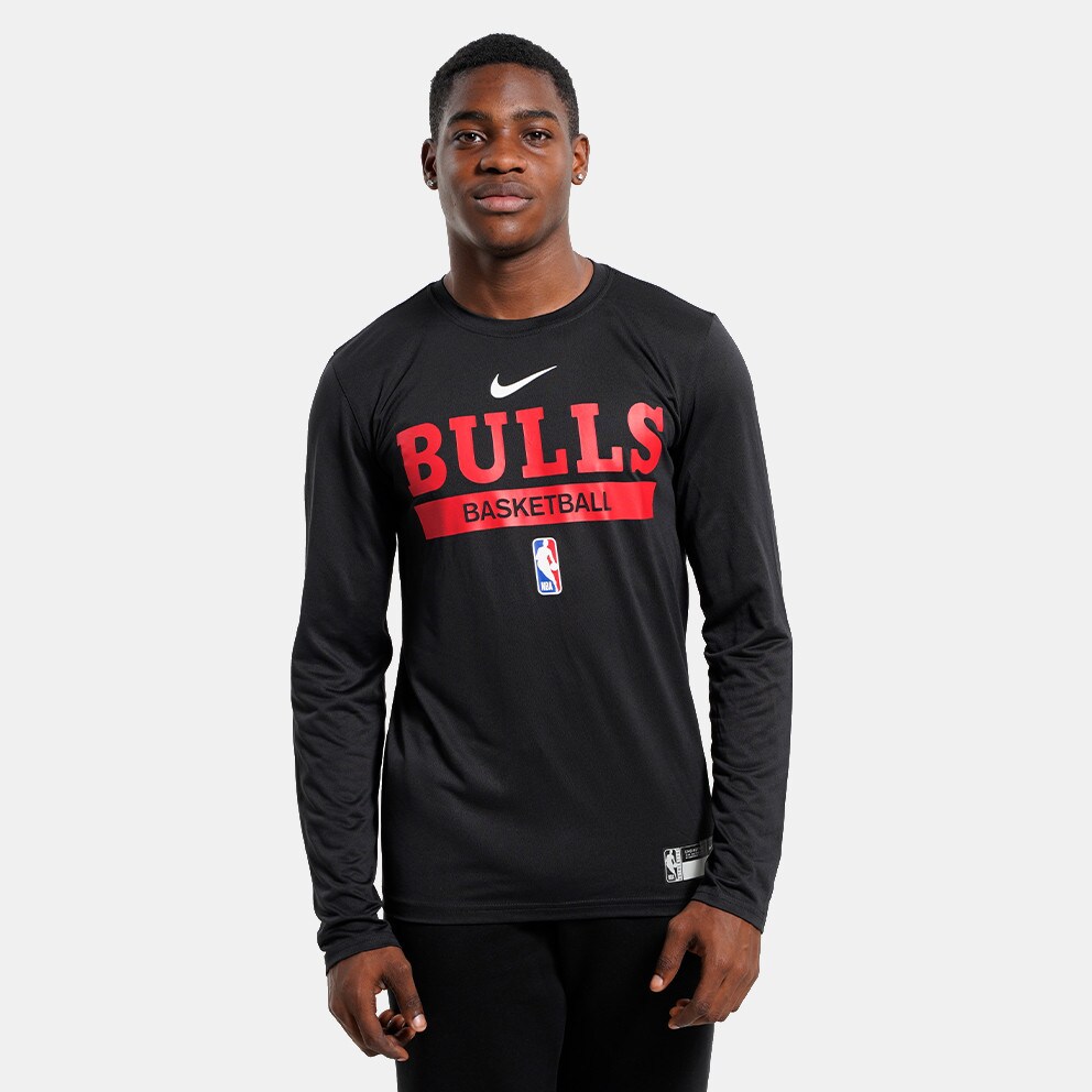 Chicago Bulls Men's Nike Dri-FIT NBA Practice Long-Sleeve T-Shirt