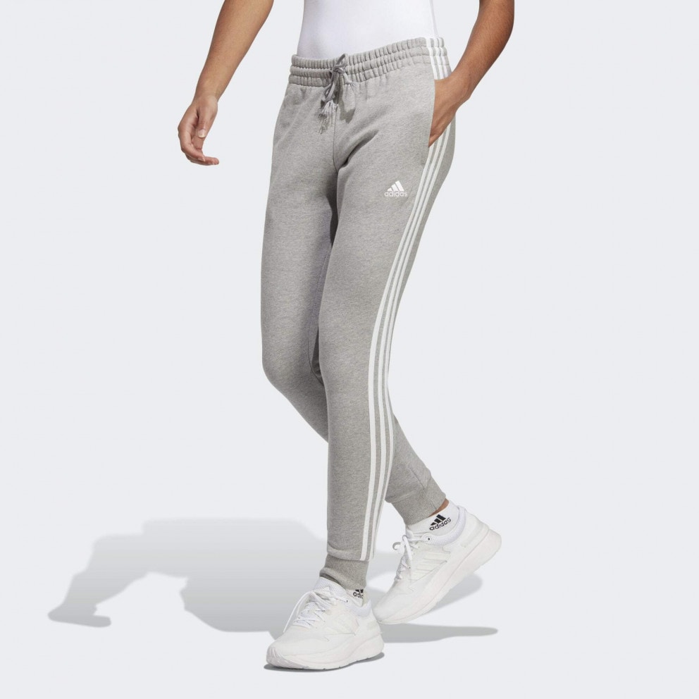 adidas Essentials 3 Stripes French Terry Cuffed Pants