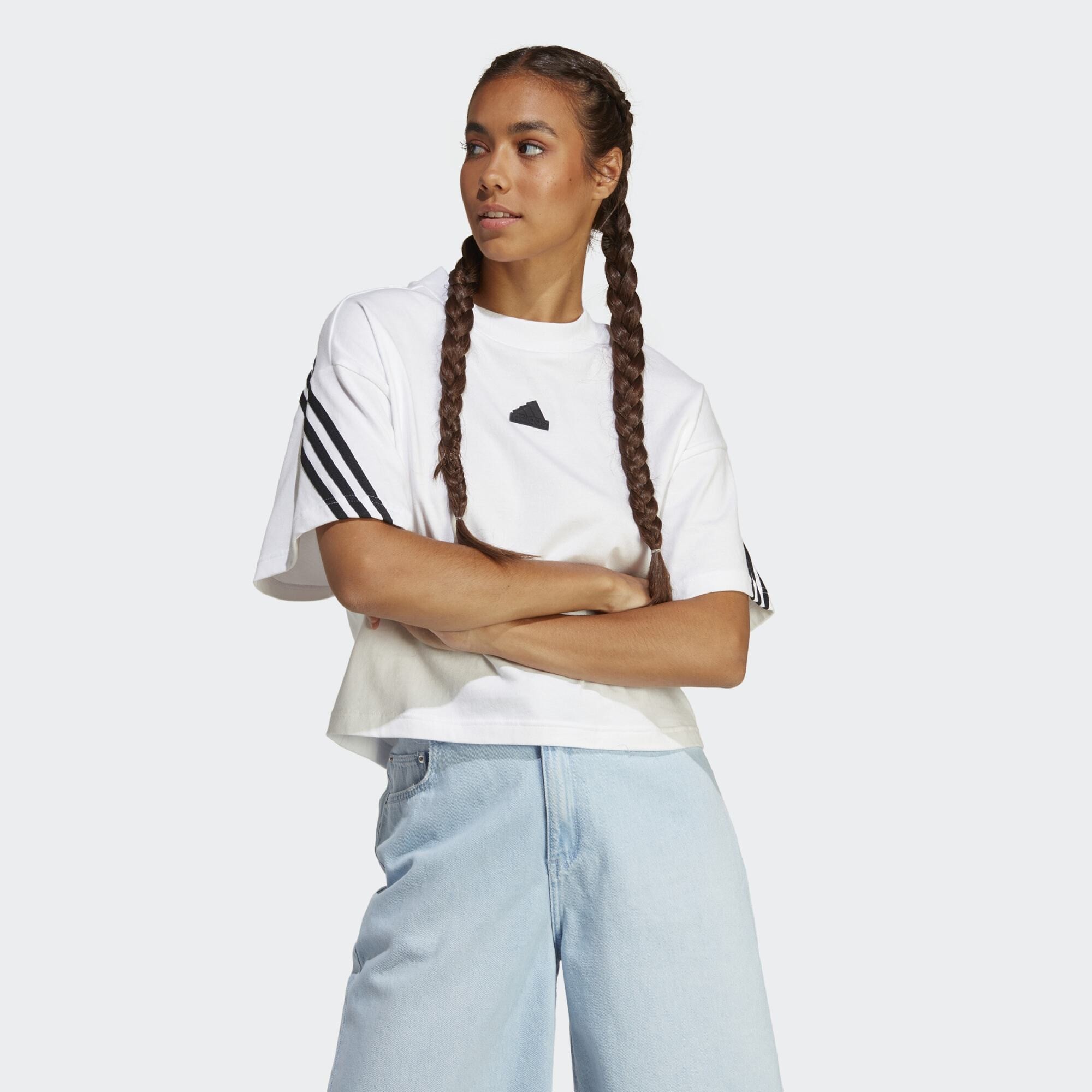adidas Future Icons 3-Stripes Tee (9000134471_1539)