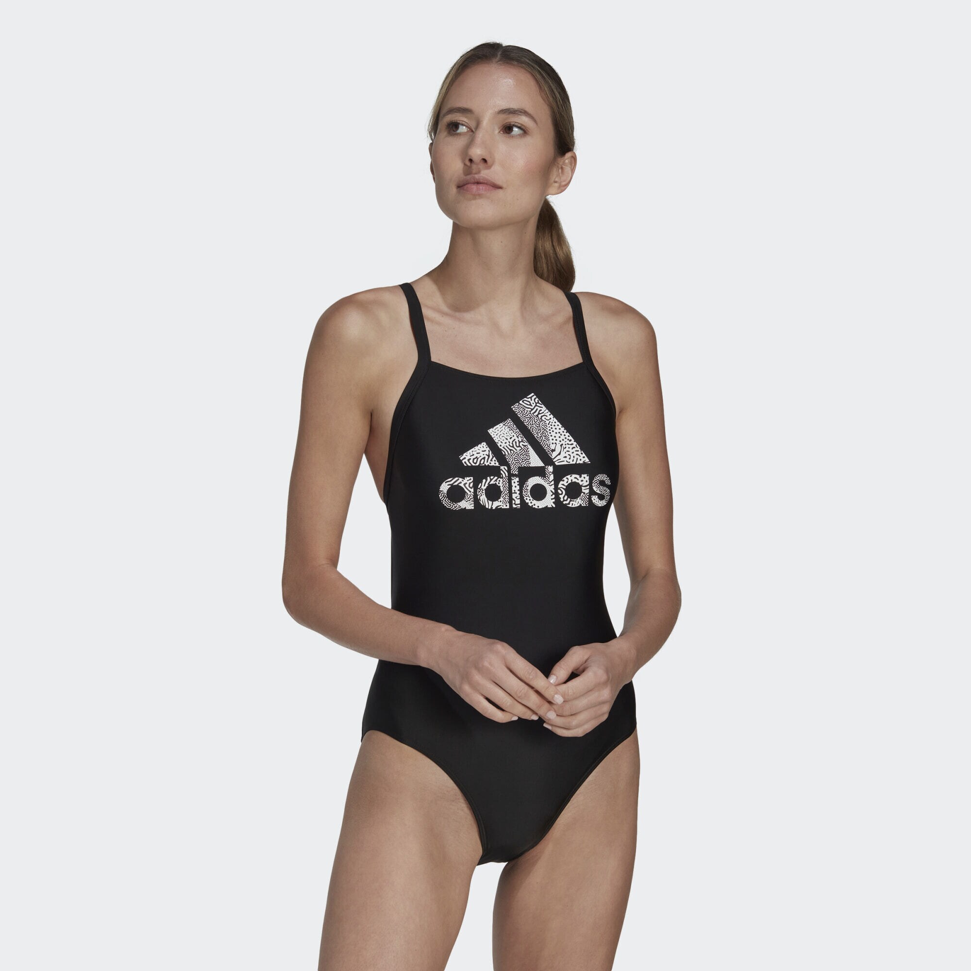adidas Big Logo Swimsuit (9000134485_22872)