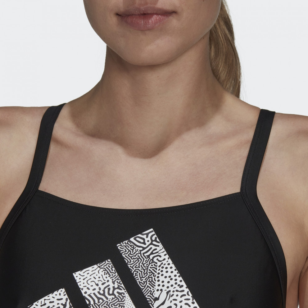 adidas Big Logo Swimsuit