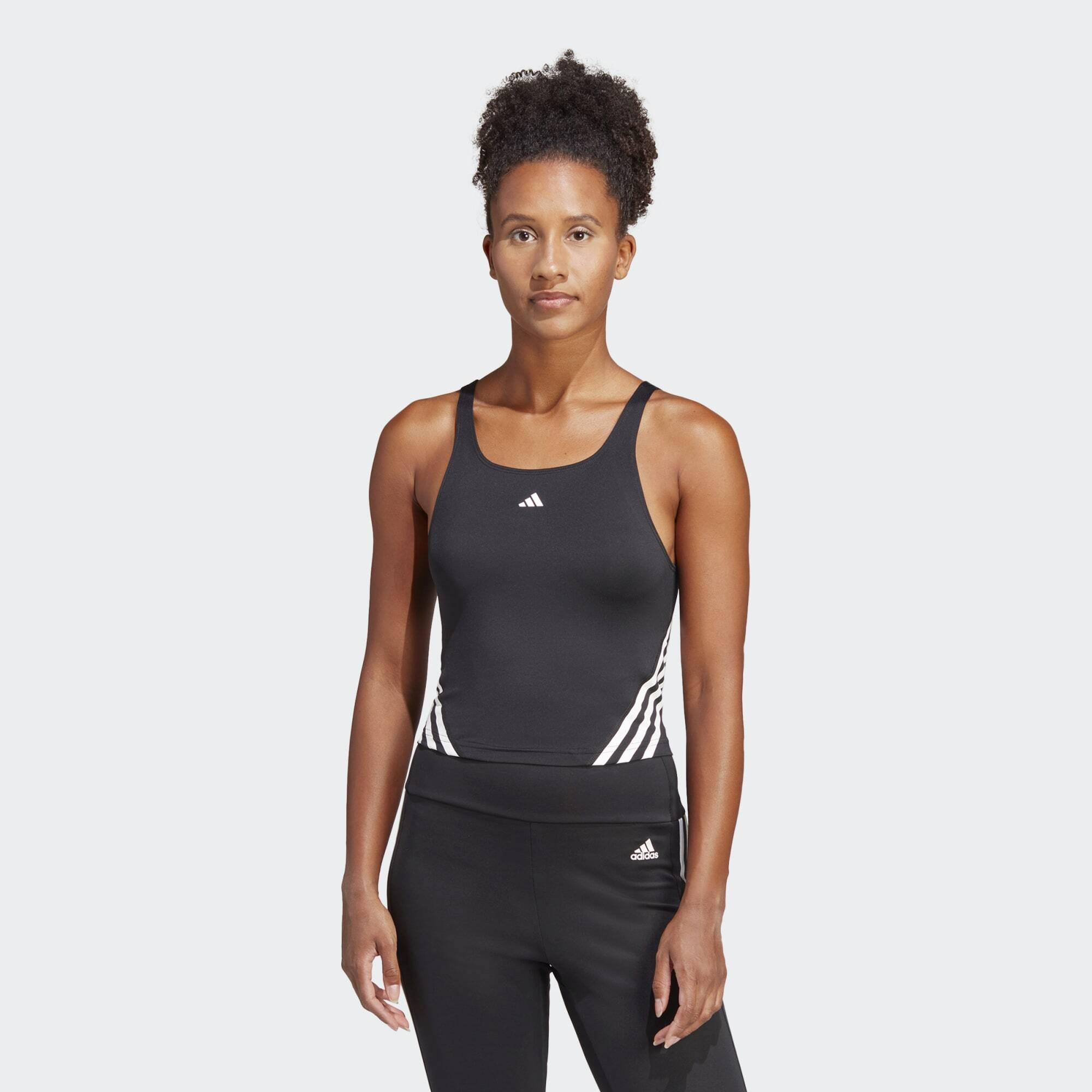 adidas Train Icons 3-Stripes Tank Top With Cutouts (9000134549_22872)