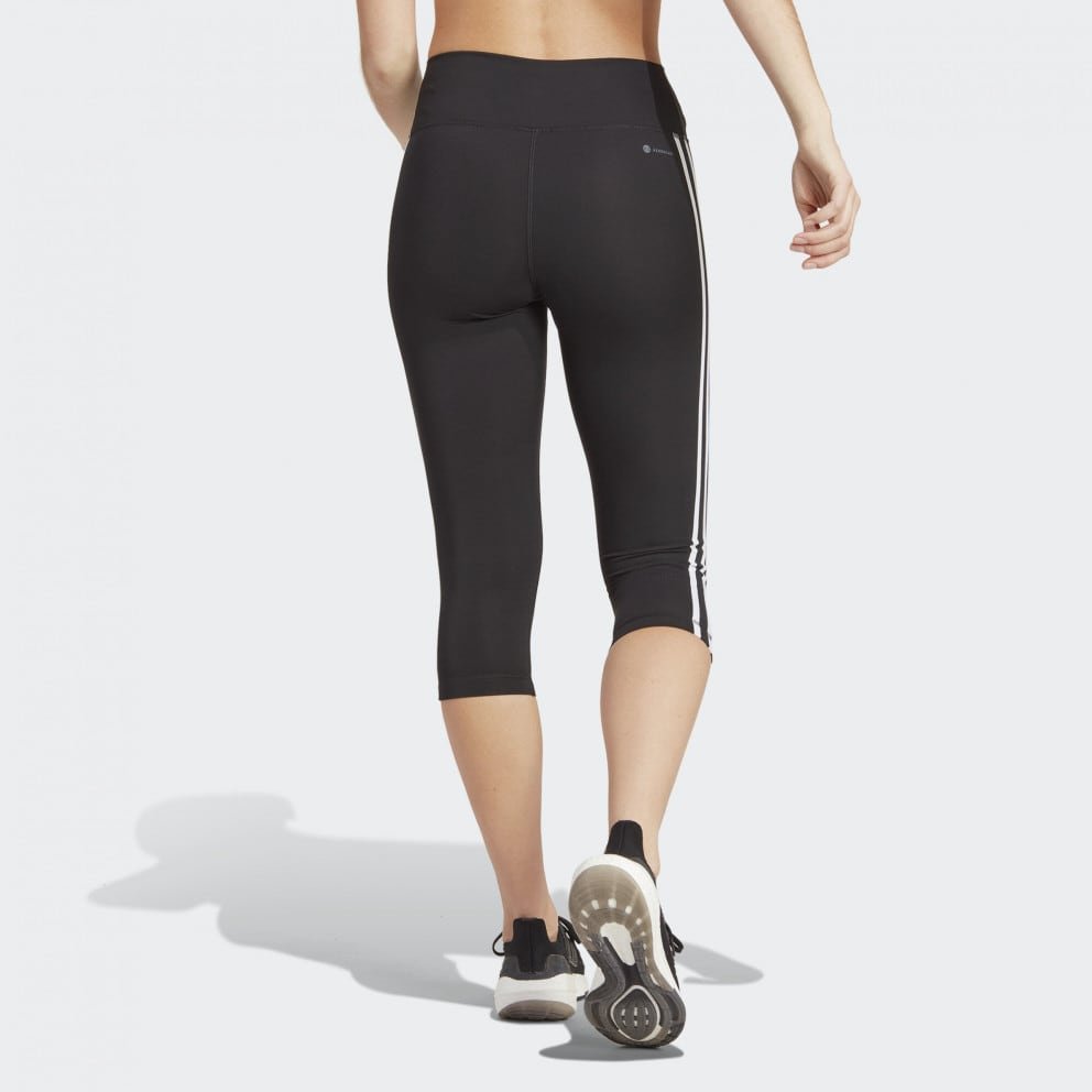 adidas Train Essentials 3-Stripes High-Waisted 3/4 Leggin