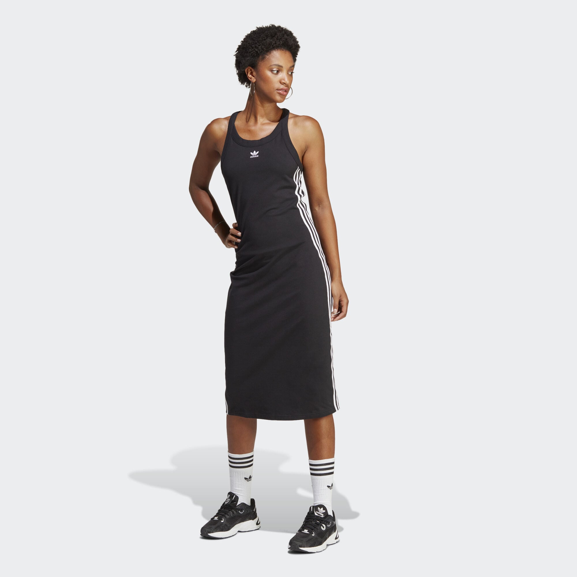 adidas Originals Adicolor Classics 3-Stripes Long Tank Dress (9000134707_1469)