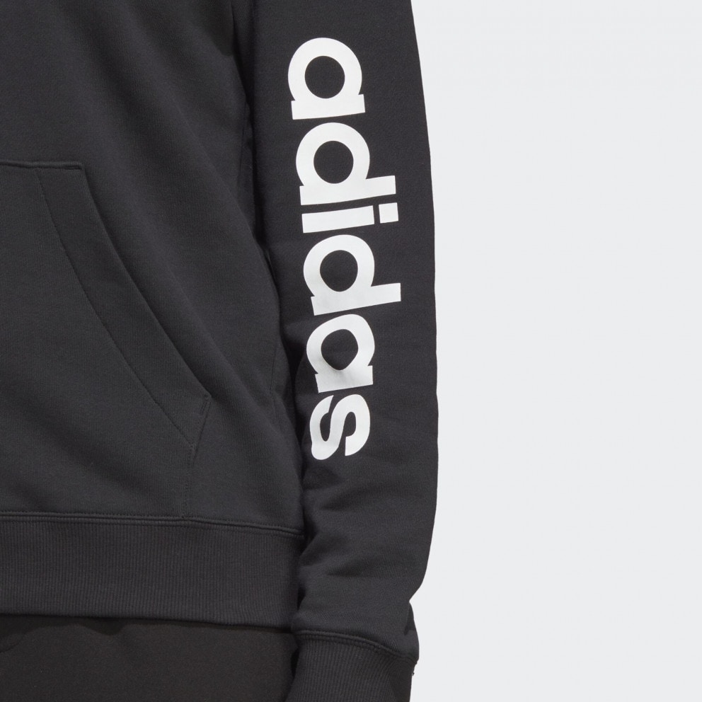 Adidas originals linear full zip hoodie deals