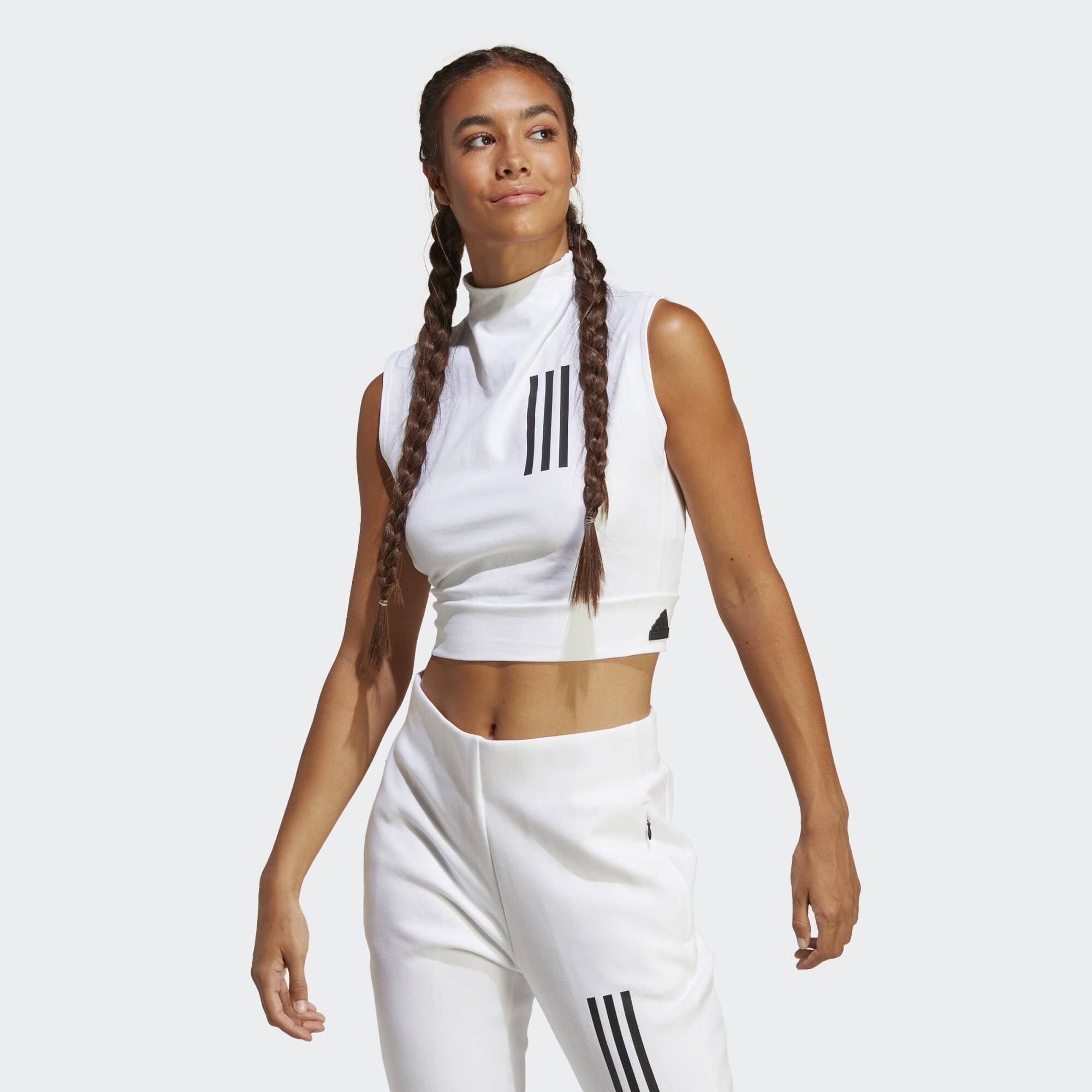 adidas Mission Victory Sleeveless Cropped Top (9000134753_1539)