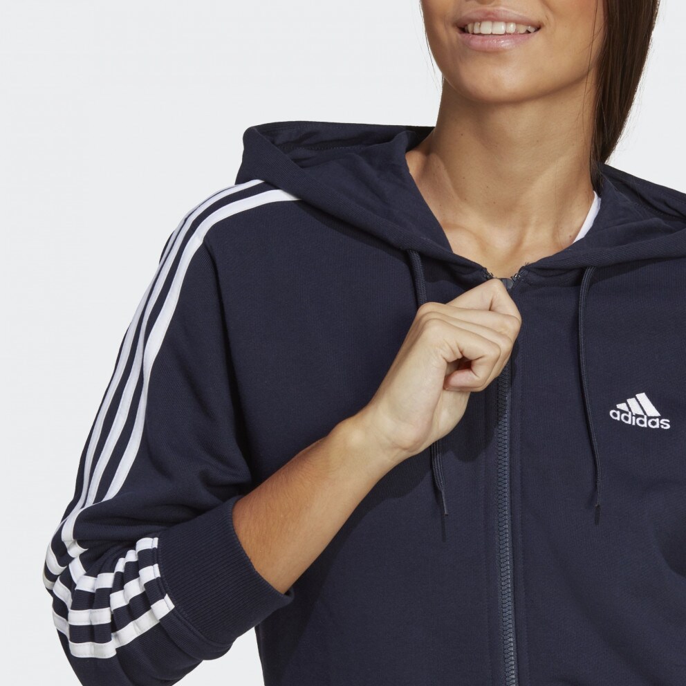 adidas Essentials 3-Stripes French Terry Regular Full-Zip