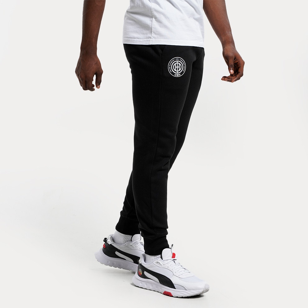 Puma x OFI Crete F.C Essential Logo Ανδρικό Παντελόνι Φόρμας (9000132735_22489)