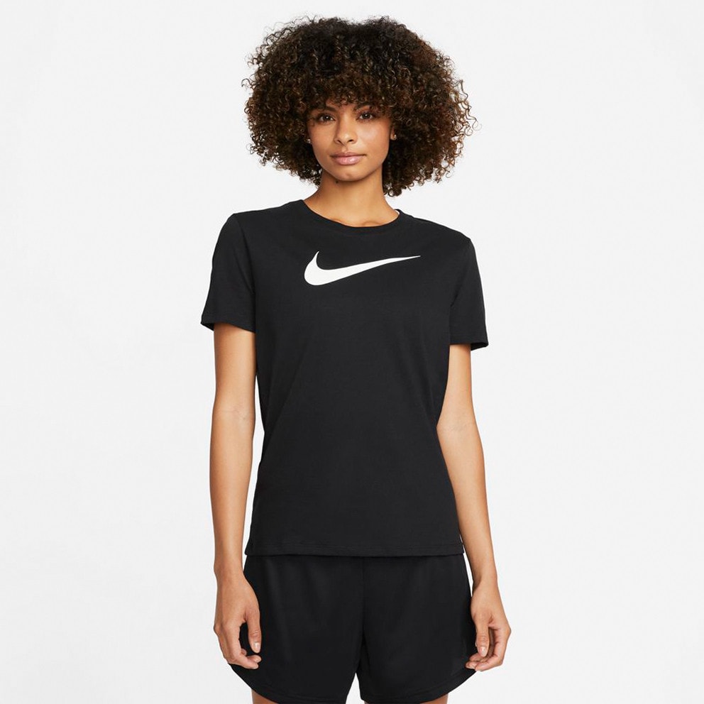 Nike Dri FIT Swoosh Women s T shirt Black FD2884 010