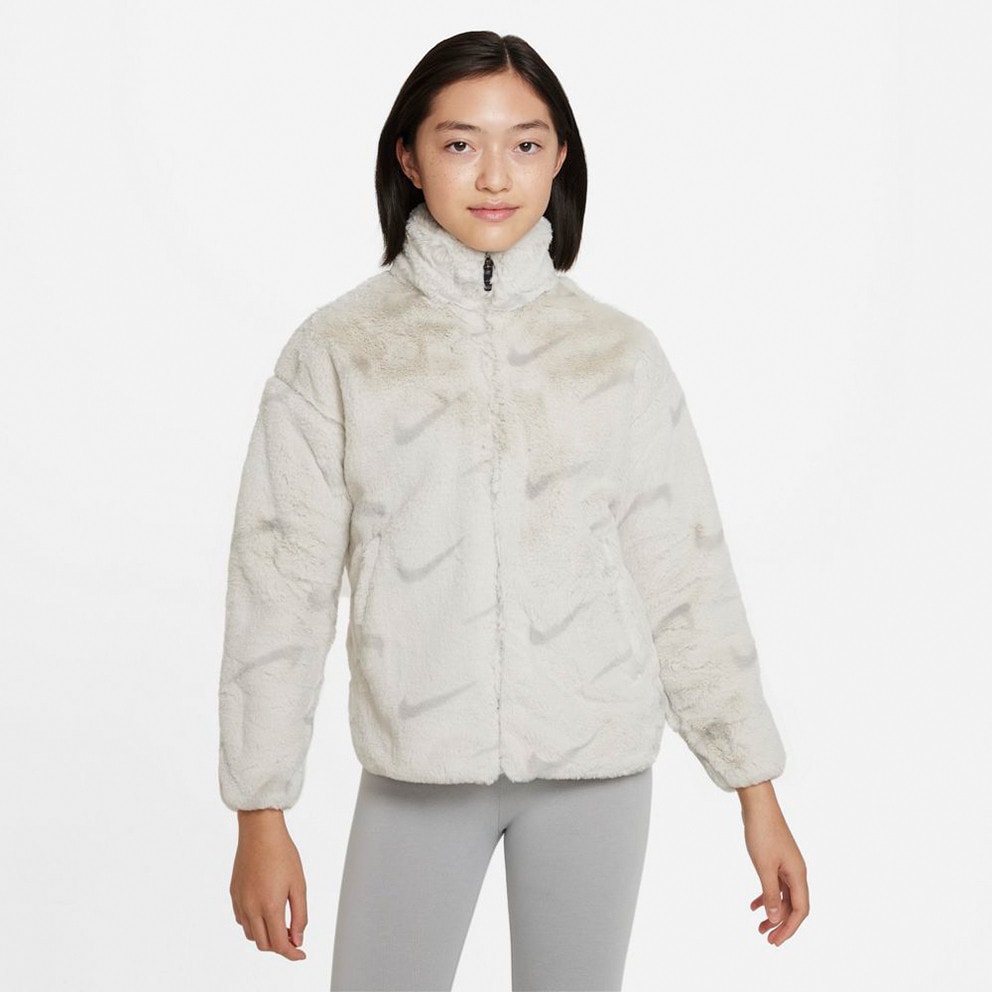 Nike Sportswear Fur Aop Kids Jacket