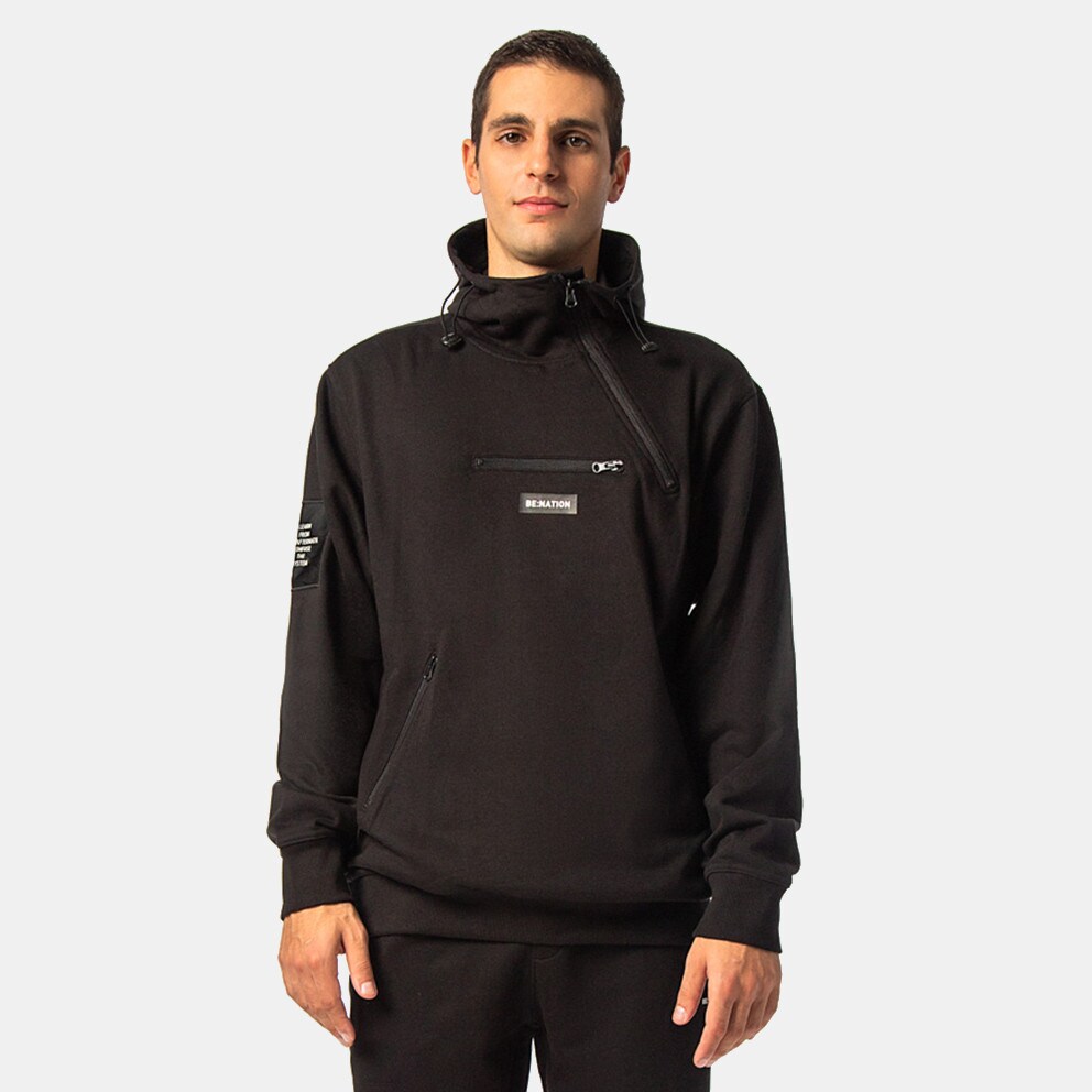 Be:Nation Hoodie With Zips (9000131521_1469)
