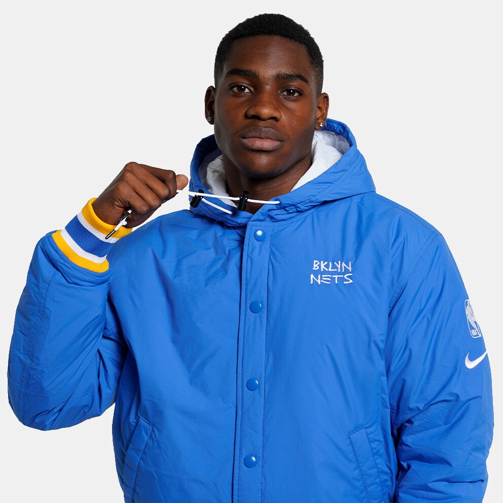 Nike NBA Brooklyn Nets Courtside City Edition Men s Jacket Blue DN9910 463