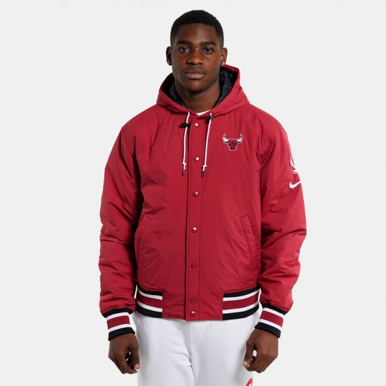 Nike NBA Chicago Bulls Courtside City Edition Men s Jacket Red