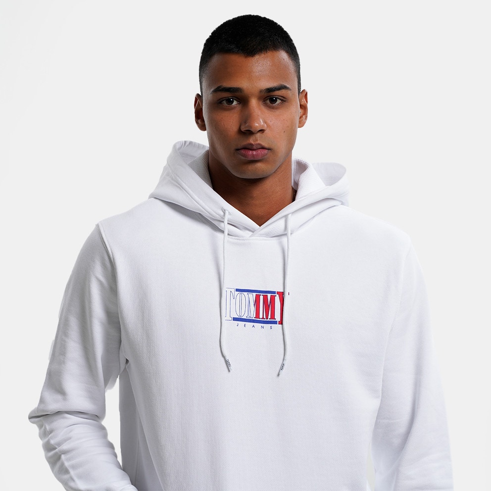 Tommy Jeans Reg Essential Graphic Ανδρική Μπλούζα με Κουκούλα