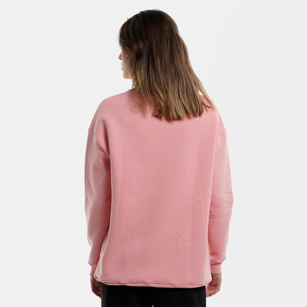 Target Loose Fleece "Moment Loose" Γυναικεία Μπλούζα Φούτερ