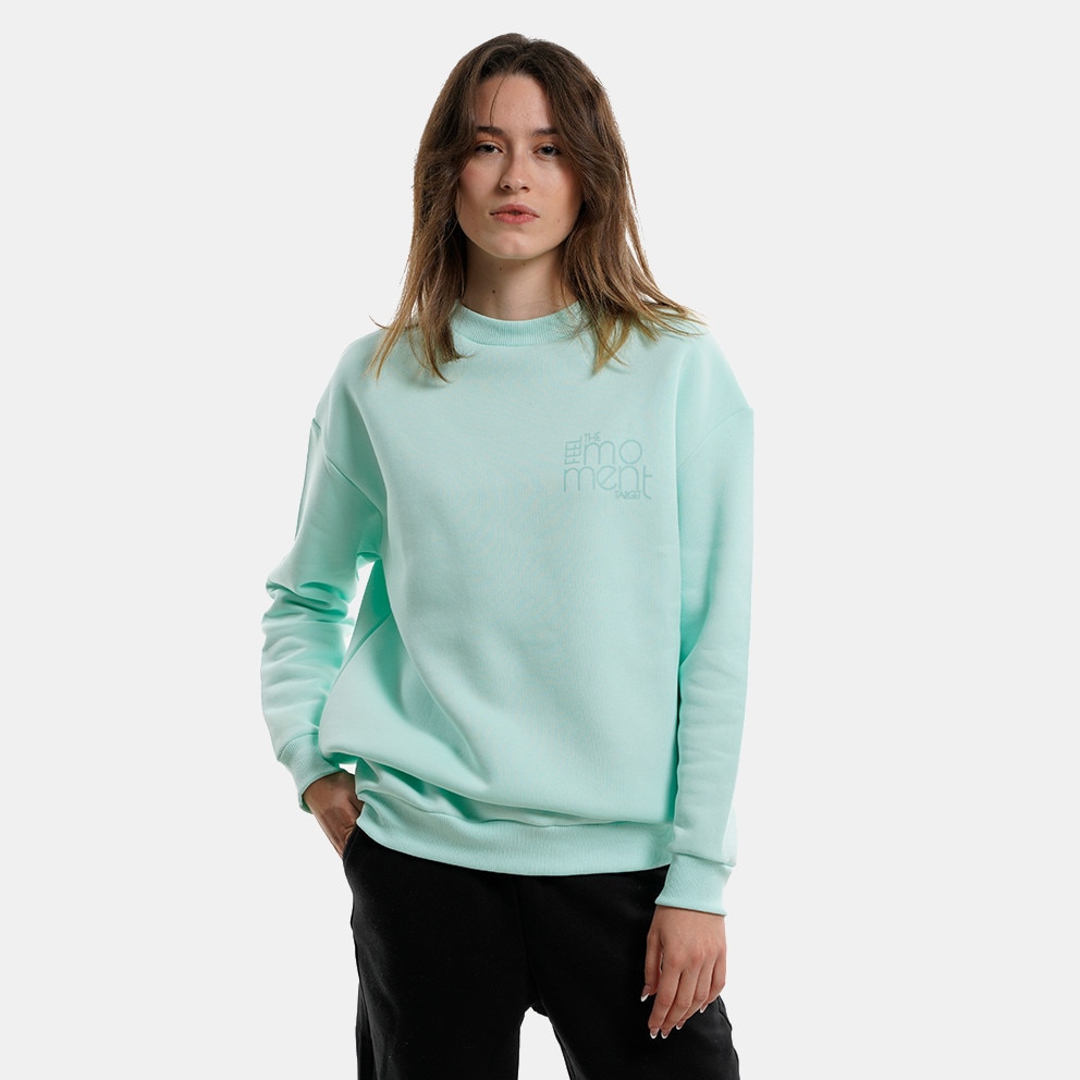 Target Loose Fleece "Moment Loose" Γυναικεία Μπλούζα Φούτερ