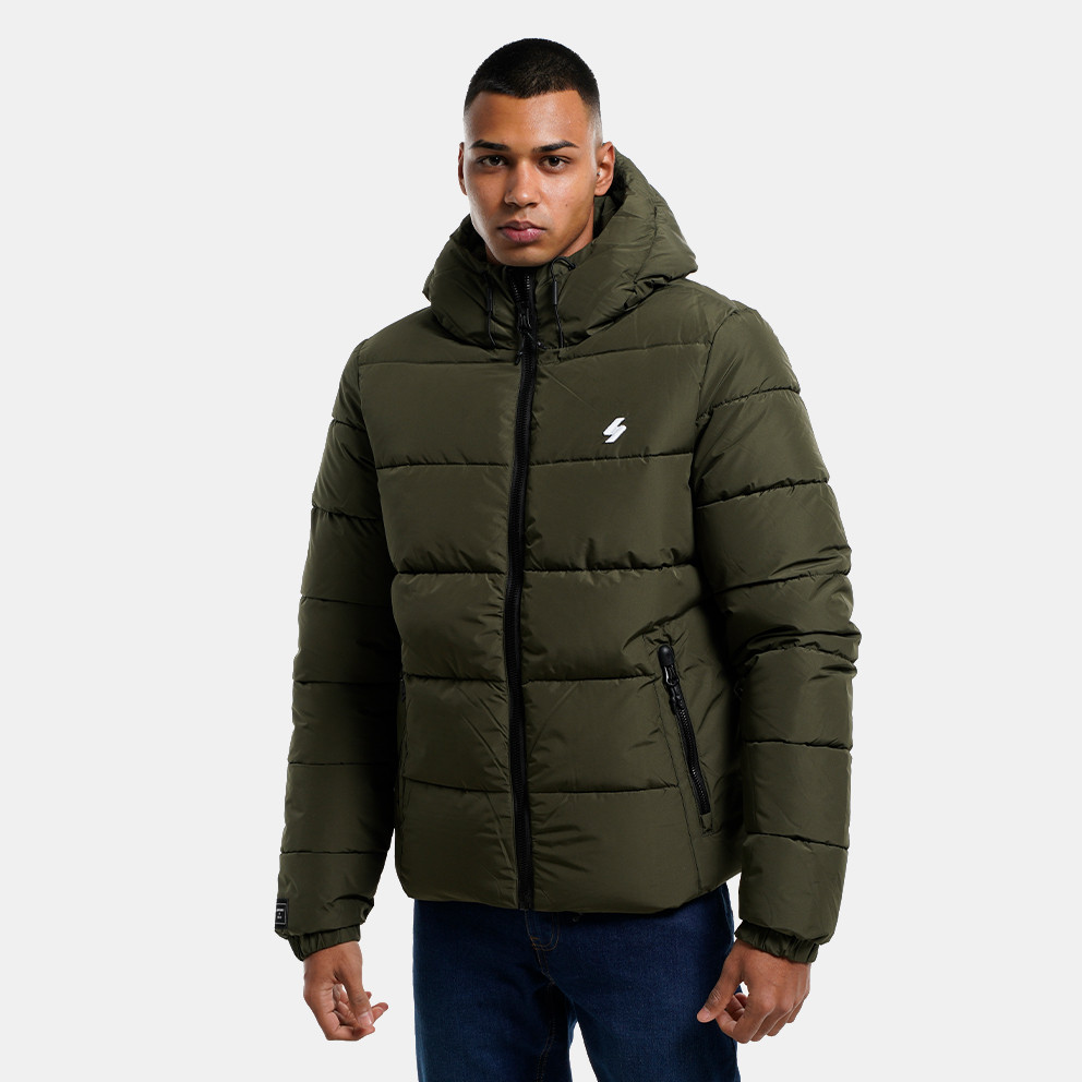 Superdry Hooded Sports Ανδρικό Μπουφάν