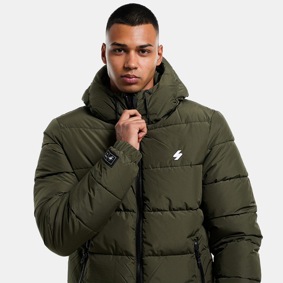 Superdry Hooded Sports Ανδρικό Μπουφάν