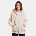 Body Action Oversized Full-Zip Sherpa Women's Track Top