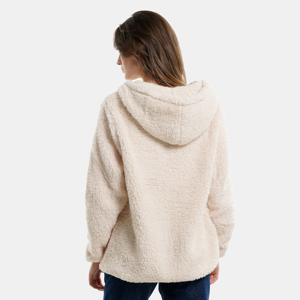 Body Action Oversized Full-Zip Sherpa Women's Track Top