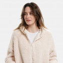 Body Action Oversized Full-Zip Sherpa Women's Track Top