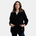 Body Action Oversized Full-Zip Sherpa Women's Track Top