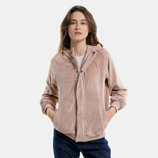 Be:Nation Velour Γυναικεία Ζακέτα
