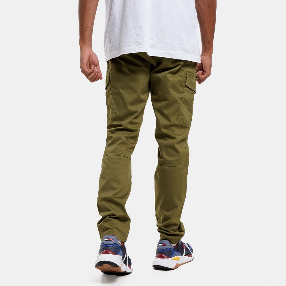 шкарпетки tommy - Tommy Jeans Tjm Scanton Dobby Men's Cargo Pants Green DM0DM13487 - L8Q32
