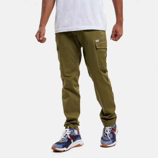 Tommy Jeans Tjm Scanton Dobby Men's Cargo Pants Green DM0DM13487 - L8Q32 -  Fios dental Tommy Hilfiger