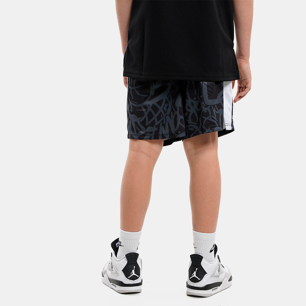 NBA Scribble Dribble Kid's Shorts Brooklyn Nets