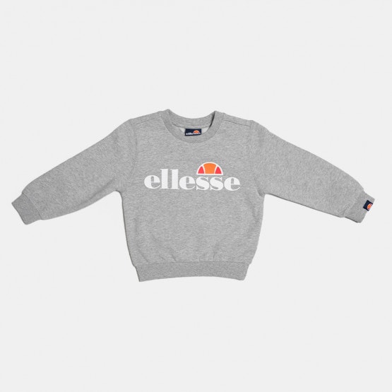 S1E08576 wall cold - Ellesse - item 112 Kid\'s Grey jacket Sweatshirt Suprios fleece panelled