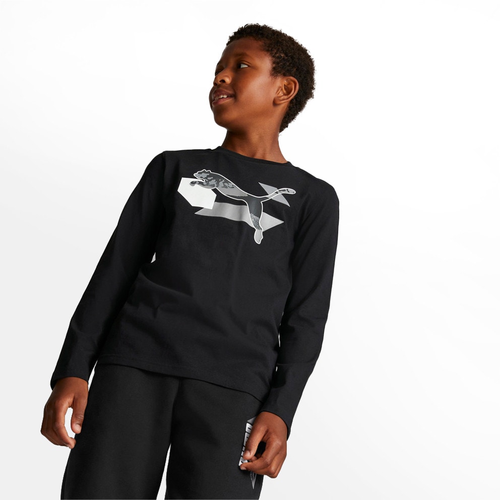 Puma Alpha Kids' Long Sleeve T-Shirt