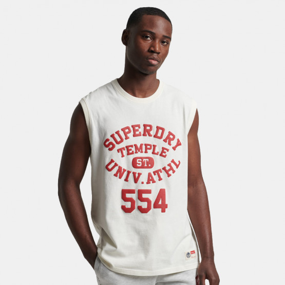 Superdry Ovin Vintage Athletic Ανδρική Αμάνικη Μπλούζα