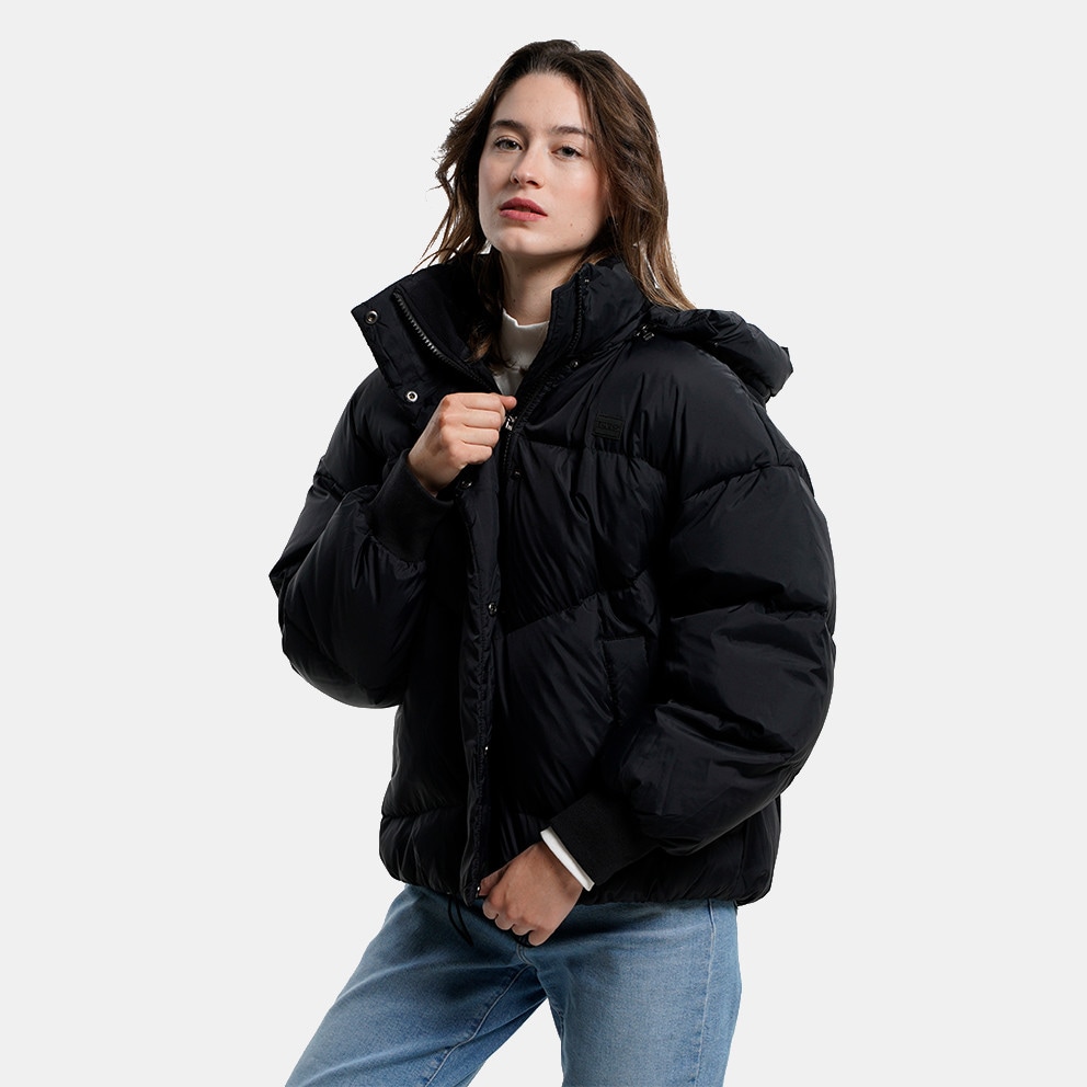 Levi's Baby Bubble Puffer Caviar Women's Jacket Black A3256-0003