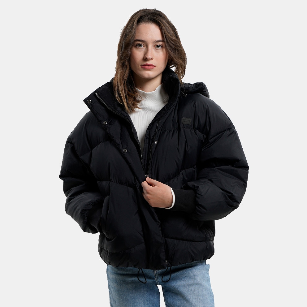 Levi's Baby Bubble Puffer Caviar Women's Jacket Black A3256-0003