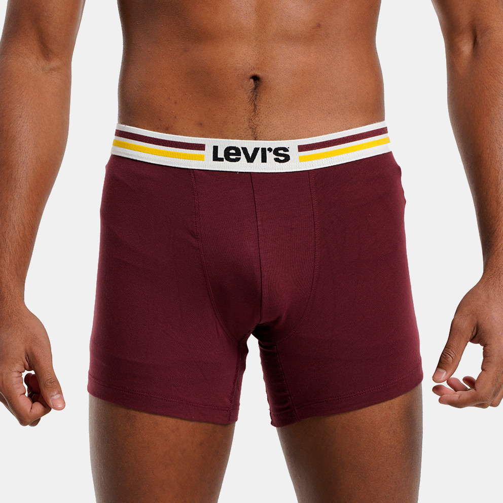 Levi's Athleisure Elastic 3-Pack Ανδρικά Μποξεράκια Giftbox