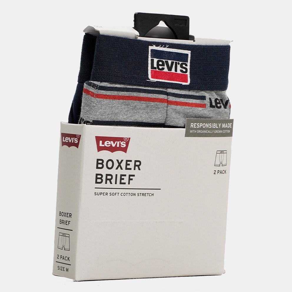 Levi's Organic Cotton Aop 2-Pack Men's Boxers