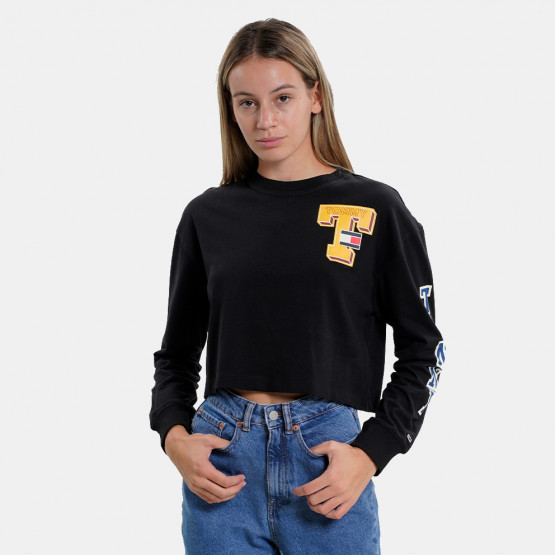 Tommy Jeans Γυναικεία Cropped Μπλούζα