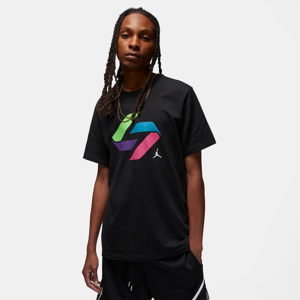 Jordan Luka Doncic NTR Glitch Men s T Shirt Black DV5536 jordan ck5678 zoom 92 black university red anthracite sky grey 010