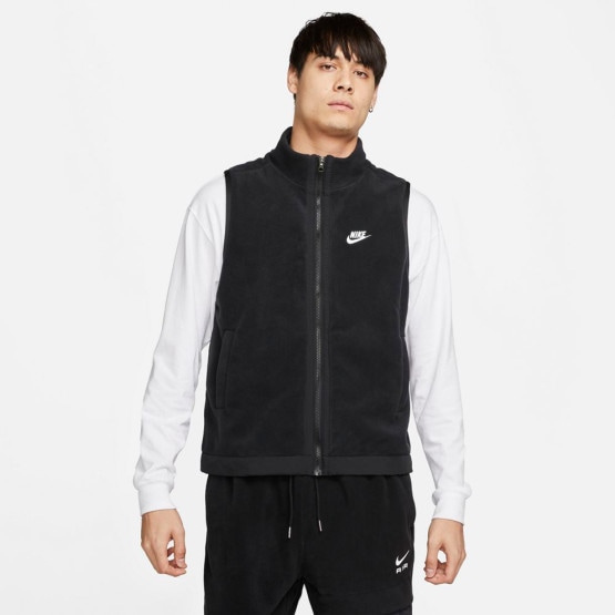 Nike Club Fleece+ Ανδρικό Αμάνικο Μπουφάν