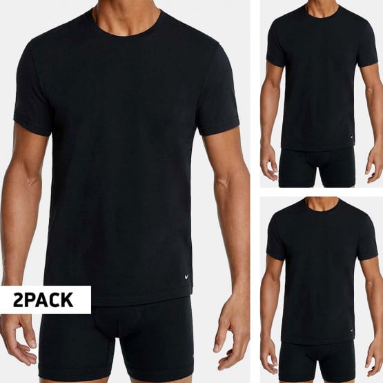 Nike Crew Neck Ανδρικό T-Shirt 2Pack