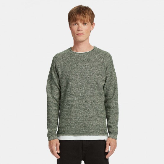 Gabba Lamp O-Neck Men's Knitted Sweater