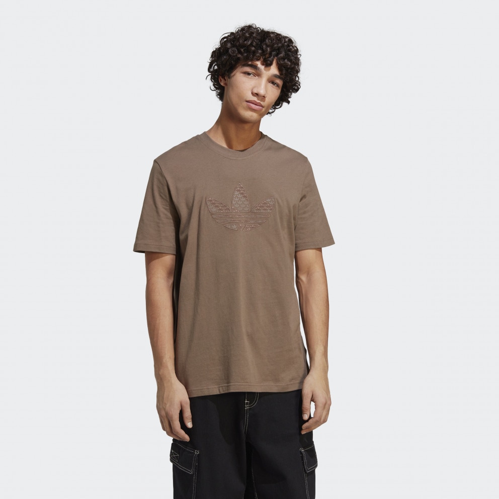 adidas Originals Plus three stripe cropped T-shirt in blue tie dye - adidas  Originals Mono Men's T - shirt Brown IA7736