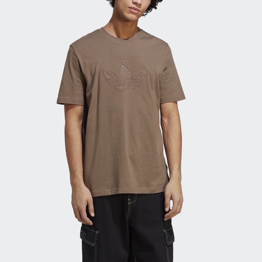 adidas Originals Plus three stripe cropped T-shirt in blue tie dye - adidas  Originals Mono Men's T - shirt Brown IA7736