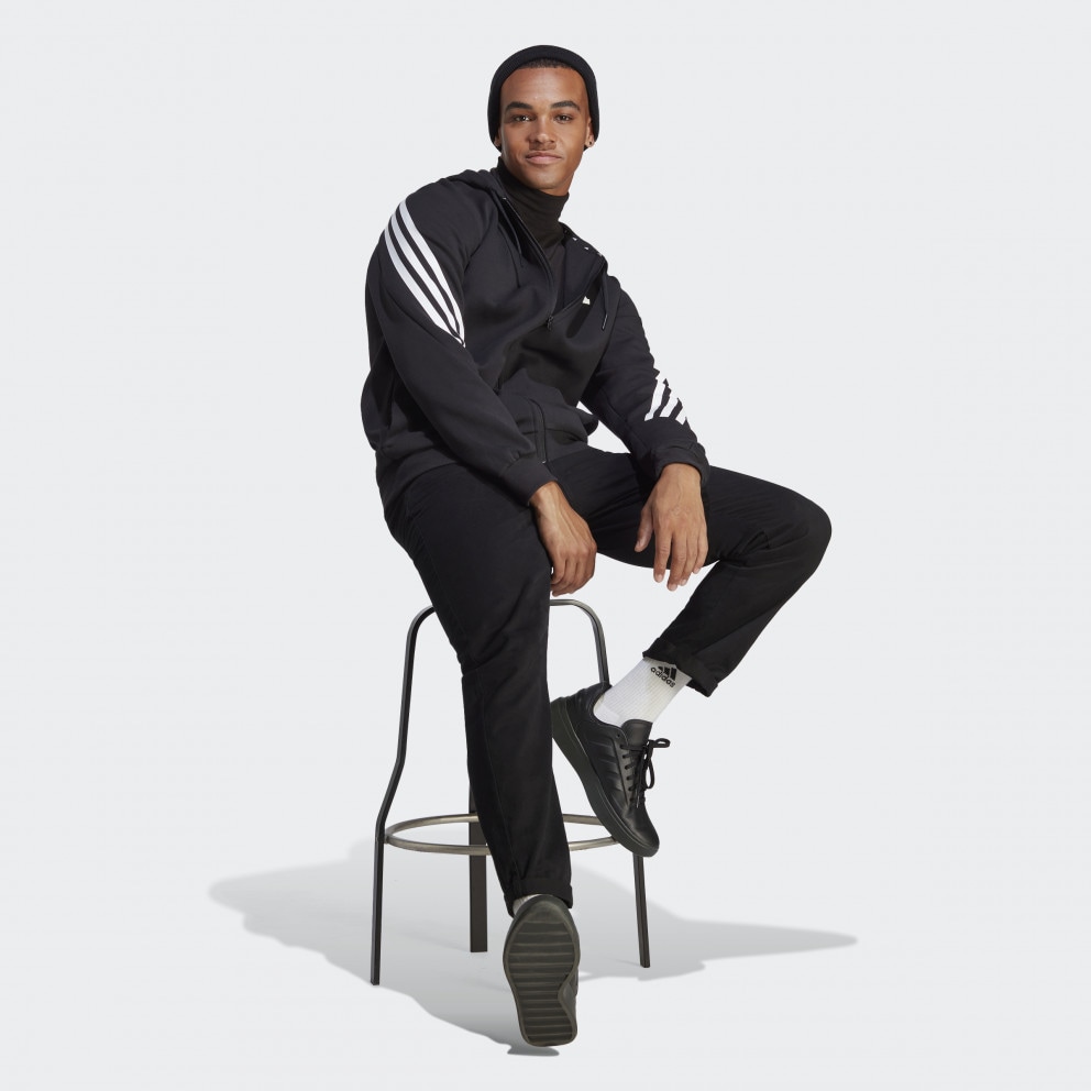 adidas Sportswear Future Icons 3-Stripes Full Zip Men's Cardigan Black ...